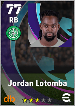 Jordan Lotomba — RB, OVR 77, MAX 77