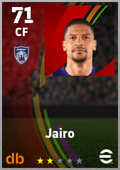 Jairo — CF, OVR 71, MAX 71