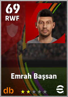 Emrah Başsan — RWF, OVR 69, MAX 69