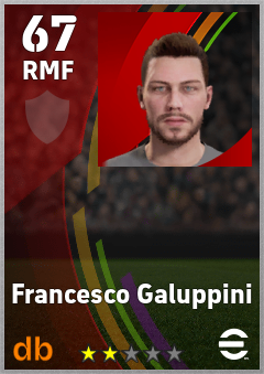 Francesco Galuppini eFootball player card
