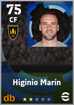 Higinio Marín eFootball player card