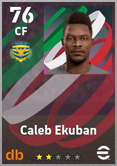 Caleb Ekuban eFootball player card