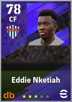 Eddie Nketiah eFootball player card