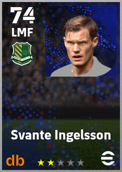 Svante Ingelsson — LMF, OVR 74, MAX 74