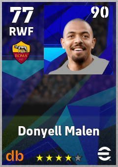 Donyell Malen eFootball player card