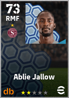 Ablie Jallow eFootball player card