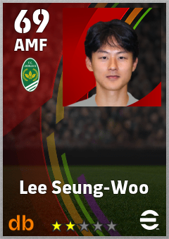 Lee Seung-Woo — AMF, OVR 69, MAX 69