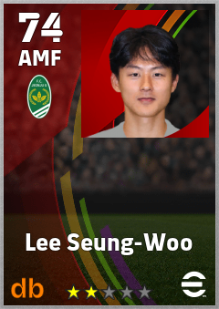 Lee Seung-Woo eFootball player card