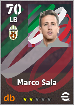 Marco Sala — LB, OVR 70, MAX 70