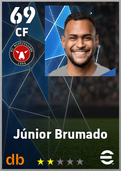 Júnior Brumado — CF, OVR 69, MAX 69