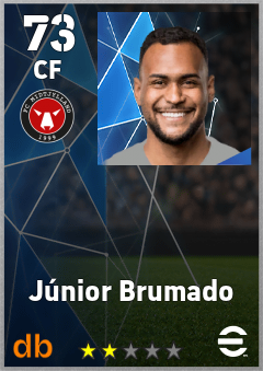 Júnior Brumado — CF, OVR 73, MAX 73