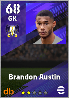 Brandon Austin eFootball player card
