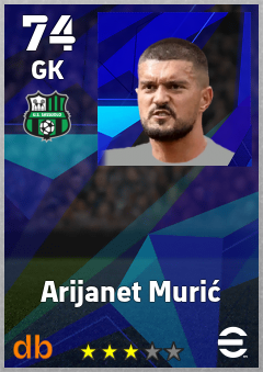 Arijanet Murić eFootball player card