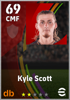 Kyle Scott eFootball player card