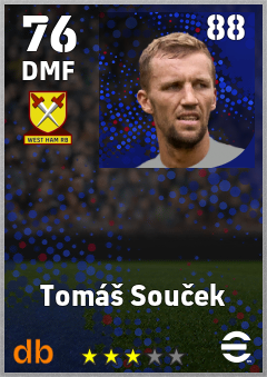 Tomáš Souček eFootball player card