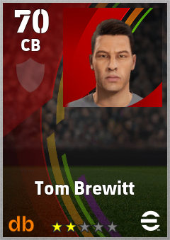 Tom Brewitt eFootball player card