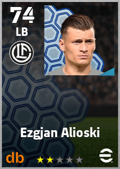 Ezgjan Alioski eFootball player card