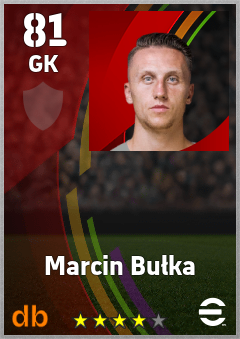 Marcin Bułka eFootball player card