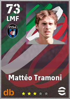 Mattéo Tramoni eFootball player card