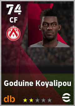 Goduine Koyalipou eFootball player card