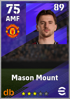 Mason Mount eFootball player card