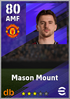 Mason Mount eFootball player card