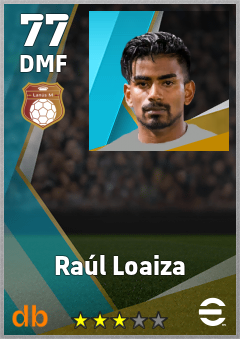 Raúl Loaiza eFootball player card