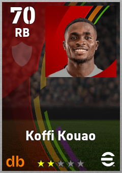 Koffi Kouao eFootball player card