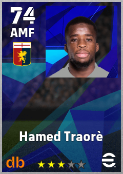 Hamed Traorè eFootball player card
