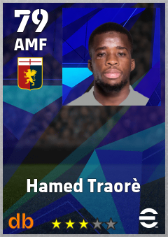 Hamed Traorè — AMF, OVR 79, MAX 79