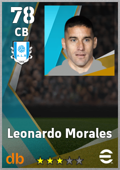 Leonardo Morales — CB, OVR 78, MAX 78