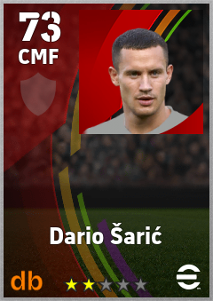Dario Šarić eFootball player card