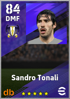 Sandro Tonali eFootball player card