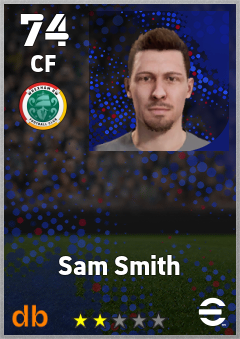 Sam Smith — CF, OVR 74, MAX 74