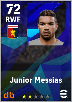 Junior Messias eFootball player card