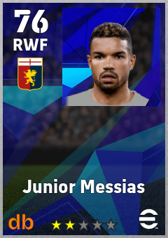 Junior Messias eFootball player card