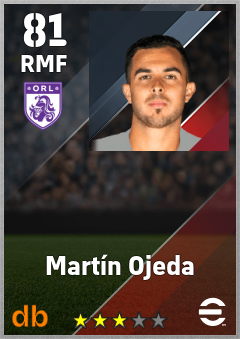 Martín Ojeda — RMF, OVR 81, MAX 81