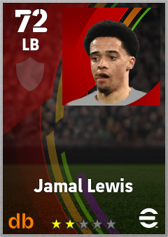 Jamal Lewis eFootball player card