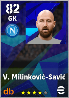 V. Milinković-Savić — GK, OVR 82, MAX 91