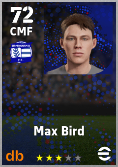 Max Bird eFootball player card
