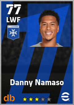 Danny Namaso eFootball player card
