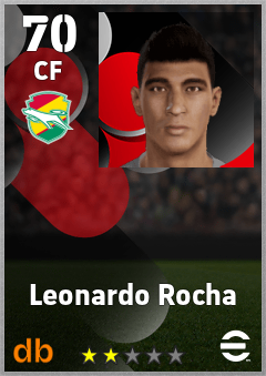 Leonardo Rocha — CF, OVR 70, MAX 70