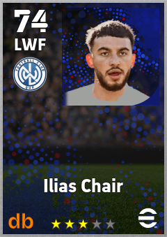 Ilias Chair — LWF, OVR 74, MAX 74
