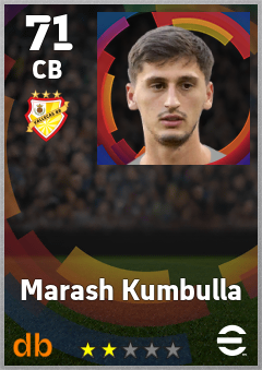 Marash Kumbulla — CB, OVR 71, MAX 71