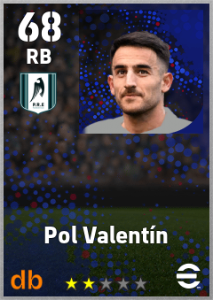 Pol Valentín — RB, OVR 68, MAX 68