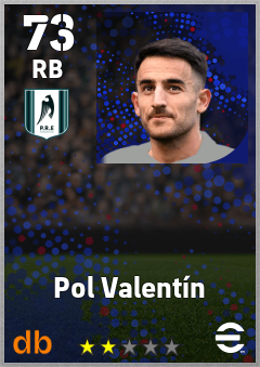 Pol Valentín eFootball player card