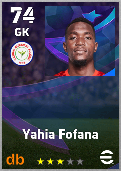 Yahia Fofana eFootball player card