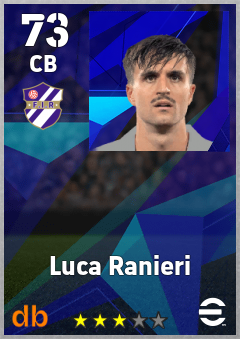Luca Ranieri eFootball player card