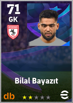 Bilal Bayazıt eFootball player card