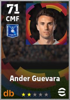 Ander Guevara eFootball player card